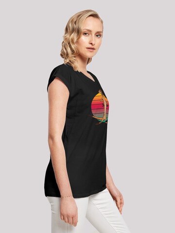 F4NT4STIC Shirt 'Disney König der Löwen Timon Sunset' in Black