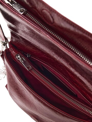 Desigual - Bolso de hombro 'BAG_HALF LOGO VENECIA 4. 26WAXP80' en rojo