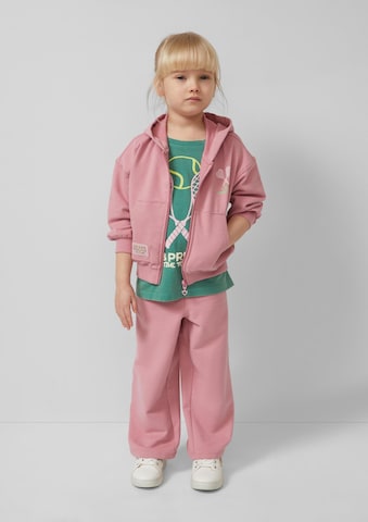 Wide Leg Pantalon s.Oliver en rose