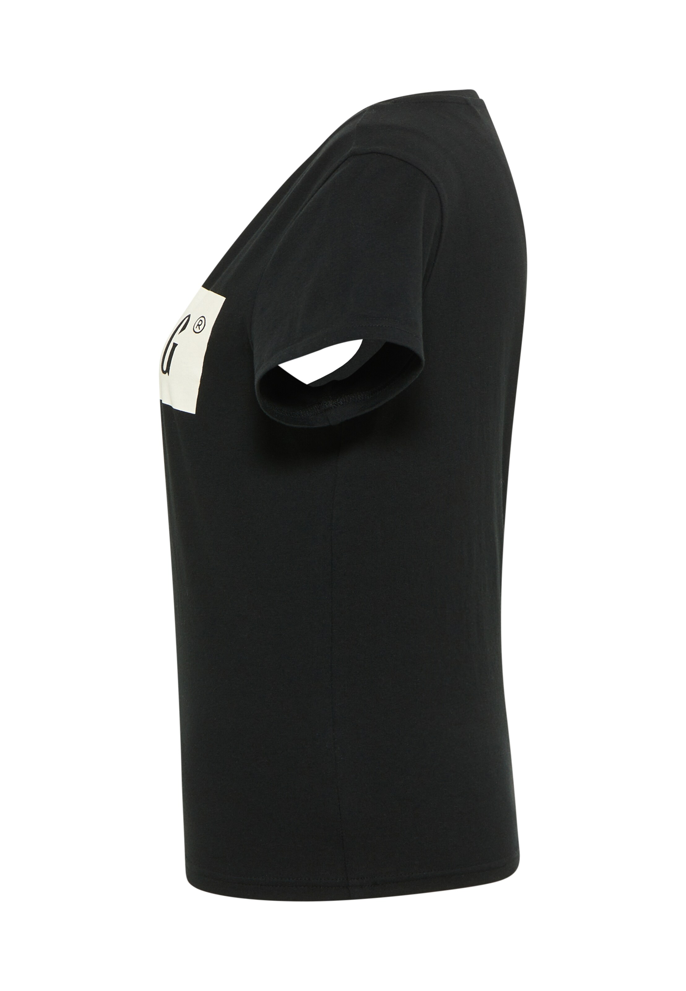 melns MUSTANG T-Krekls 'Alma'