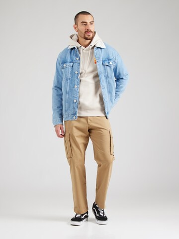 JACK & JONES Sweatshirt 'JOREXPLORE' i beige
