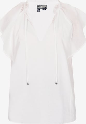 DreiMaster Vintage Halenka 'Vintage' – bílá: přední strana