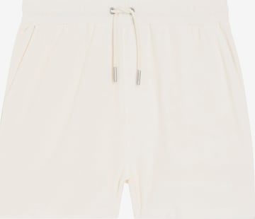 balta Calvin Klein Standartinis Kelnės: priekis