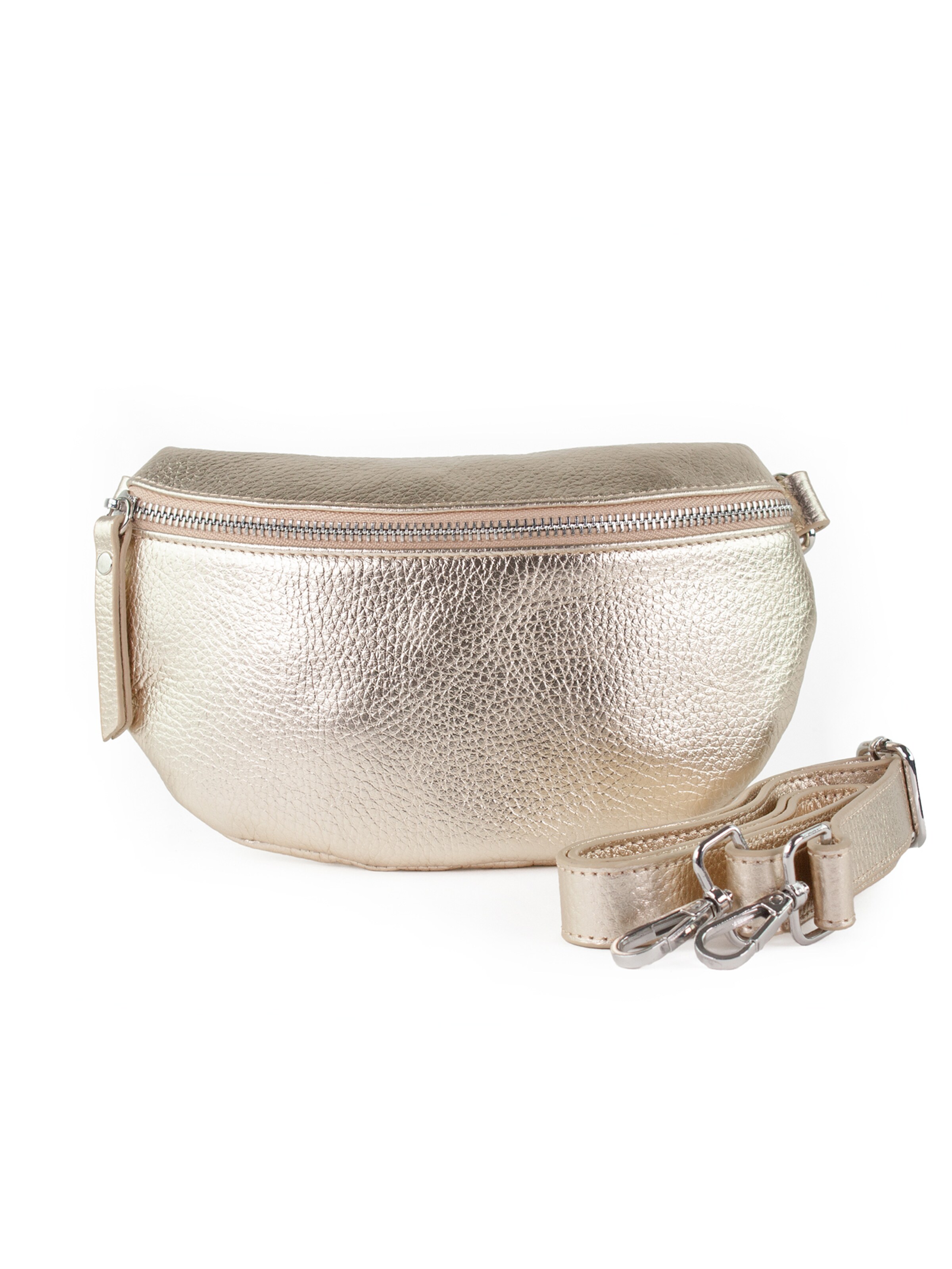 lePelou Fanny Pack 'MICA small' in Gold