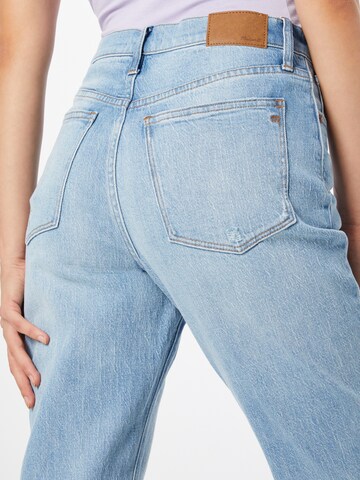 Slimfit Jeans de la Madewell pe albastru