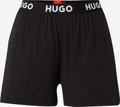 HUGO Red Pyjamashorts in schwarz / weiß, Produktansicht