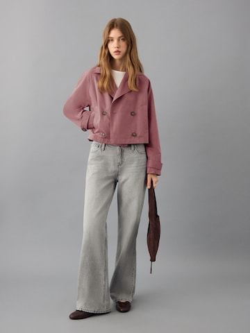 MANGO TEEN Демисезонное пальто 'Rosa' в Ярко-розовый