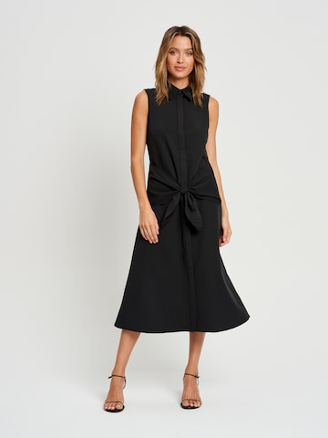 REUX Shirt dress 'SOMALI' in Black