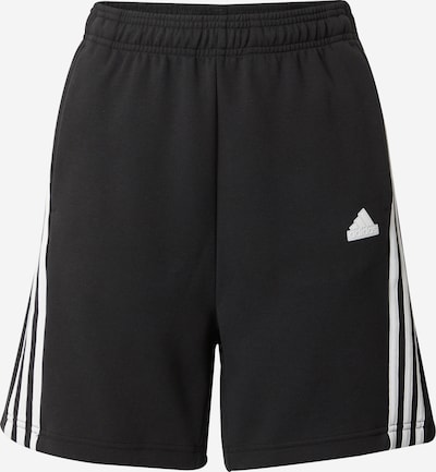 ADIDAS SPORTSWEAR Pantalon de sport en noir / blanc, Vue avec produit