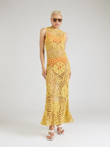 TOPSHOP Beach dress in Yellow: front