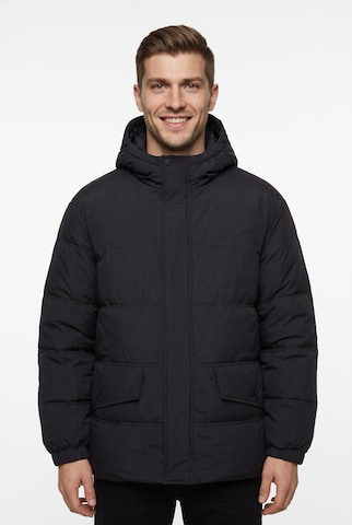 TIMBERLAND Winterjacke in Schwarz: Vorderseite