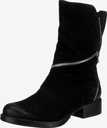 JOLANA & FENENA Ankle Boots in Black: front