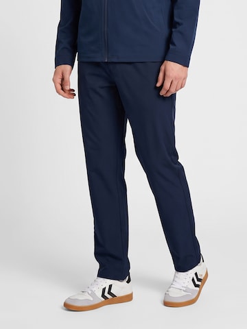 Hummel regular Sportsbukser i blå: forside