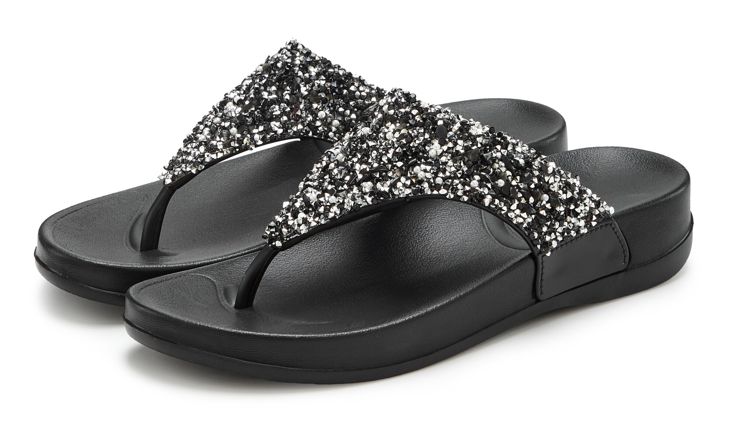 VIVANCE - Zapatos abiertos en negro
