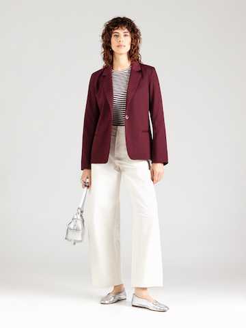 VILA - Blazer 'VIBella' em vermelho