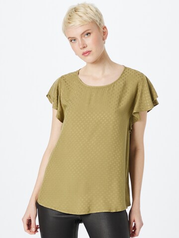 UNITED COLORS OF BENETTON - Blusa en verde: frente