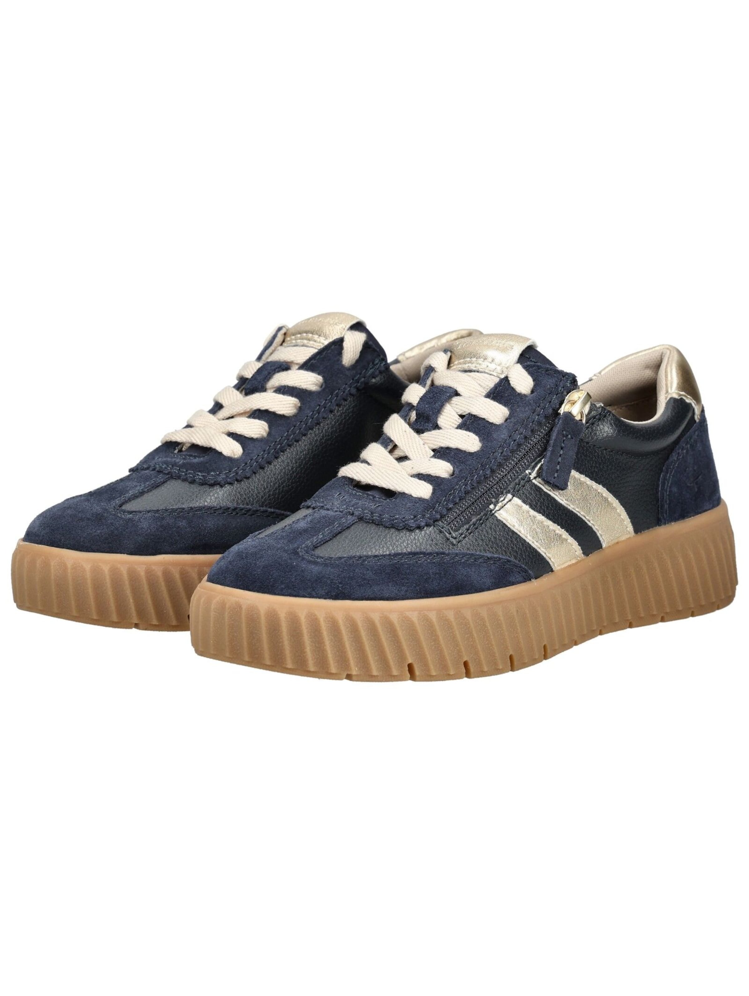 Tamaris Platform trainers in Blue