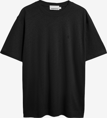 T-Shirt ARMEDANGELS en noir : devant