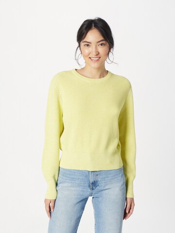 Pull-over TAIFUN en jaune : devant