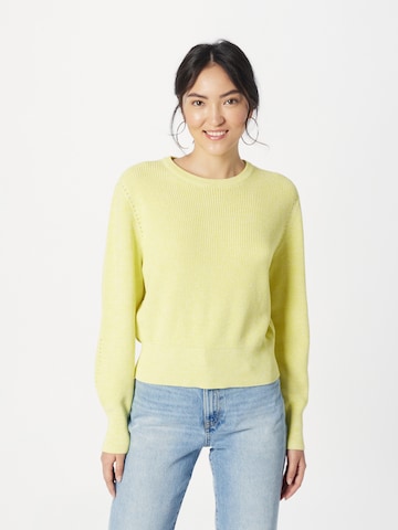 TAIFUN Пуловер в жълто: отпред