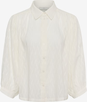 Chemisier 'KAgabriela' Kaffe en blanc : devant