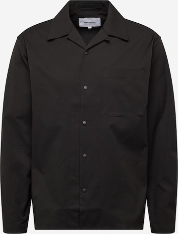 Coupe regular Chemise 'Carsten Solotex' NORSE PROJECTS en noir : devant