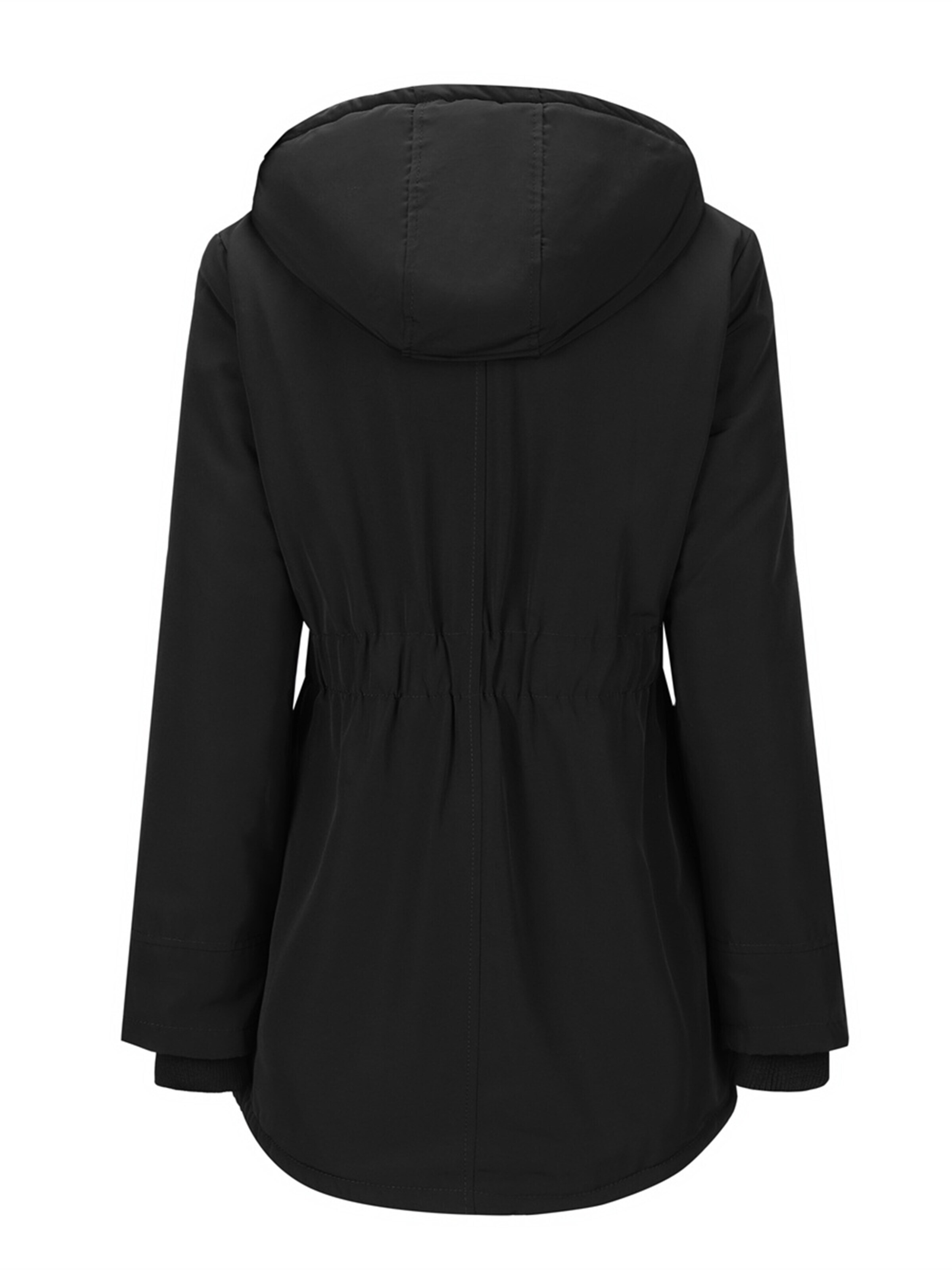 YOUTHUP Winter Jacket in Black