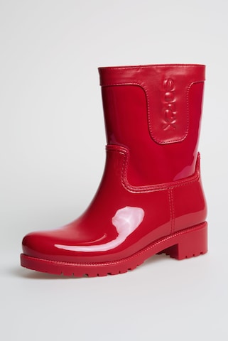 Soccx Rubber Boots in Red
