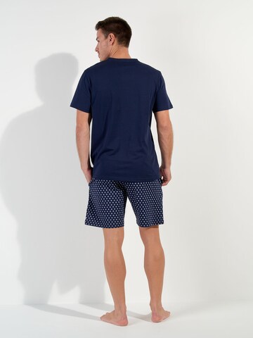 Pyjama court ' Salvador ' HOM en bleu