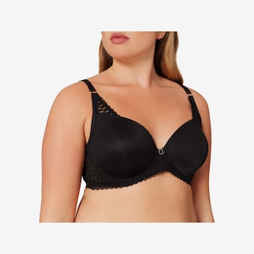 TRIUMPH Push-up Bra 'Aura' in Black