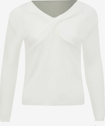 leo selectionPulover - bijela boja: prednji dio