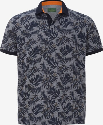 Charles Colby Shirt 'Earl Angus' in Blauw: voorkant