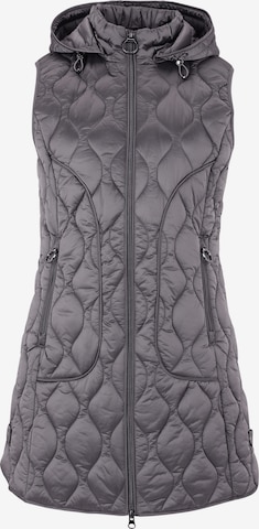 Gilet Betty Barclay en gris : devant