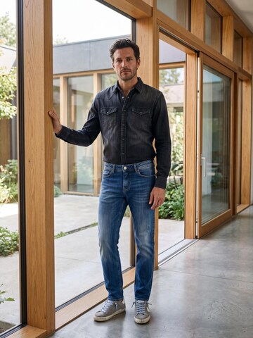 Regular Jean M.O.D MIRACLE OF DENIM en bleu