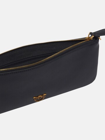 PINKO Pouch 'PINKO HORIZONTAL FLAT VITELLO SETA BORSA' in Black