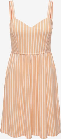 ONLY فستان صيفي 'SHARON' بلون برتقالي: الأمام