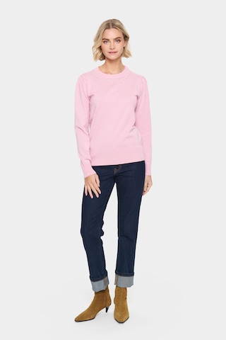 Pull-over 'Temma' SAINT TROPEZ en rose