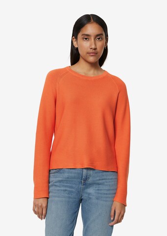 Pullover di Marc O'Polo DENIM in arancione: frontale