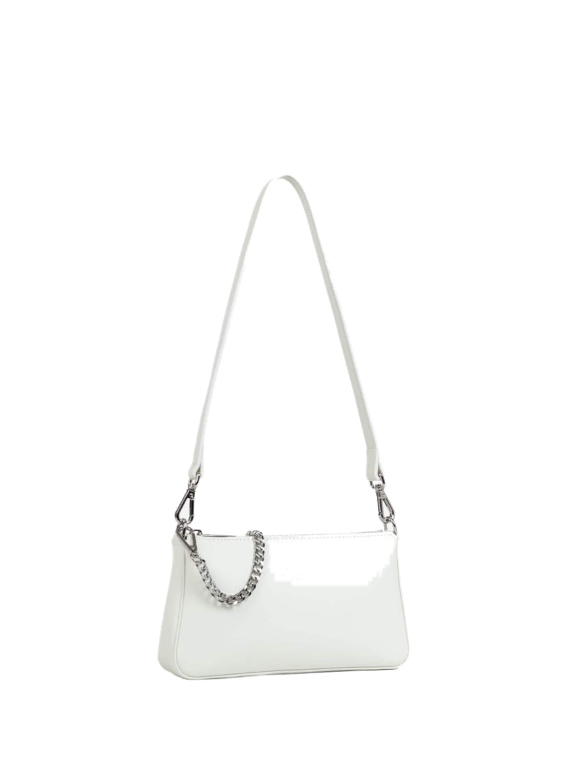 LANCASTER ParisRučna torbica 'Lancaster Sac trotteur Zippée Suave Even Blanc Cassé' - bijela boja