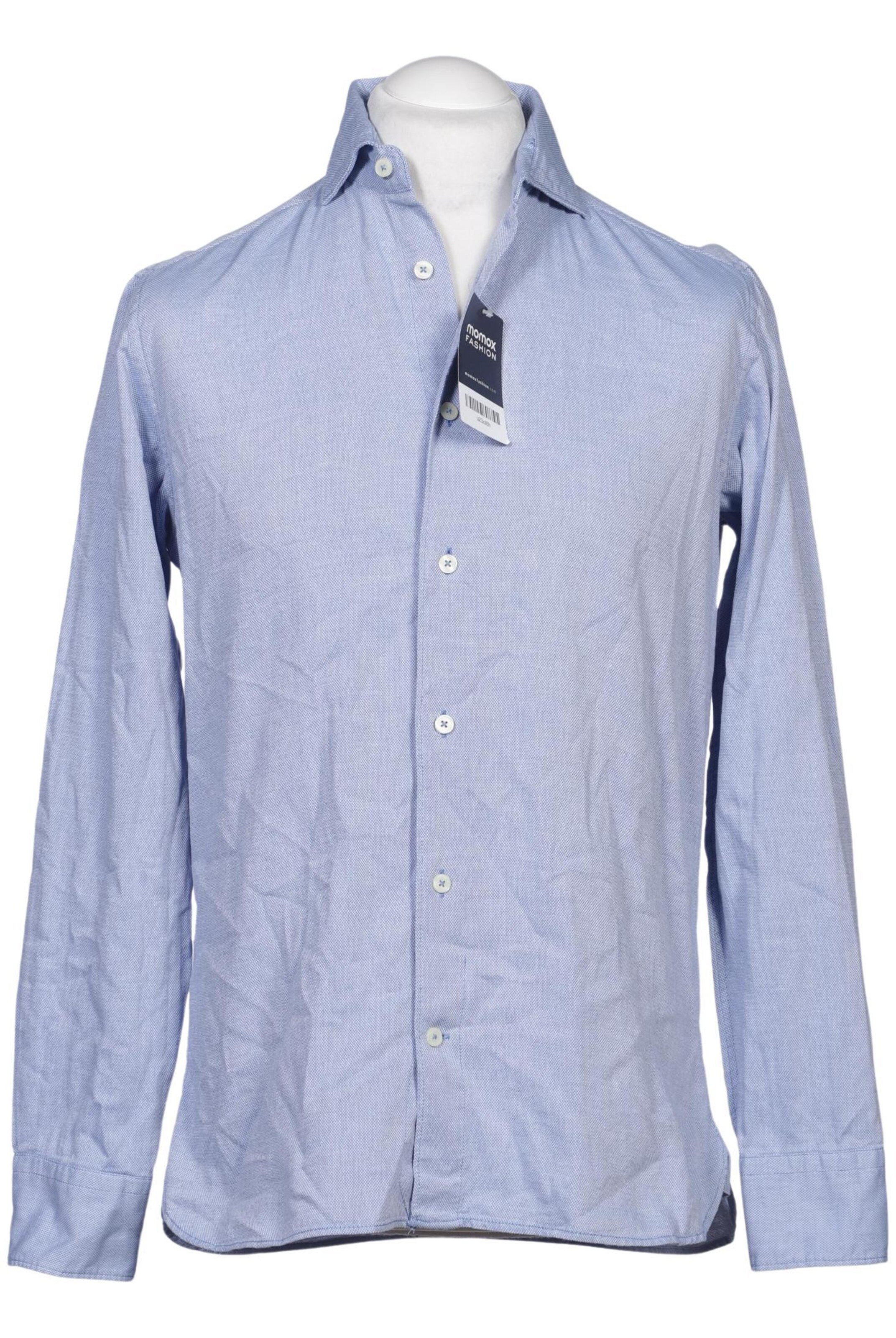 BOGNER Button Up Shirt in M in Blue: front