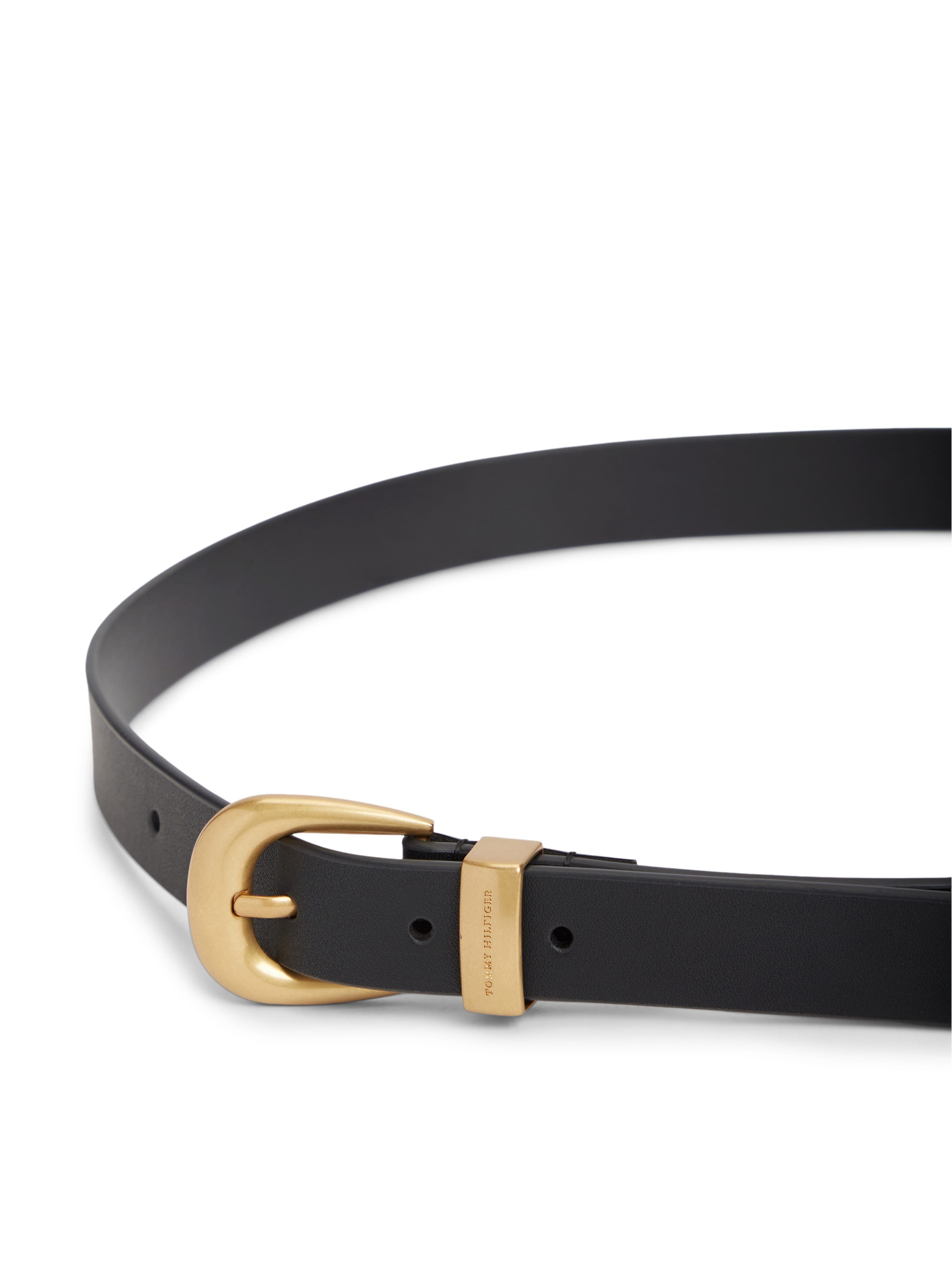 TOMMY HILFIGER Opasky 'NEW WEST' - Čierna