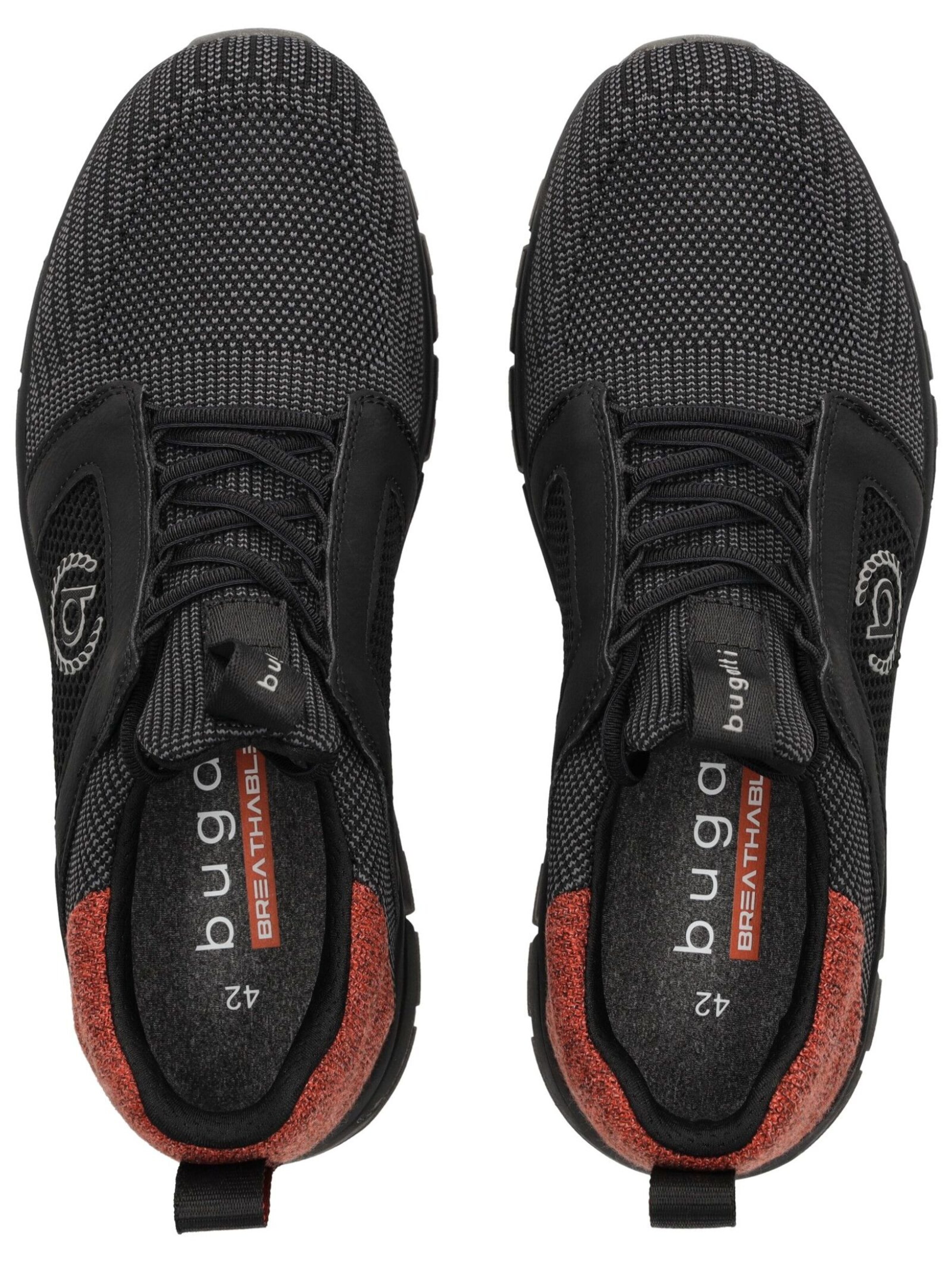 bugatti Sneaker in Schwarz