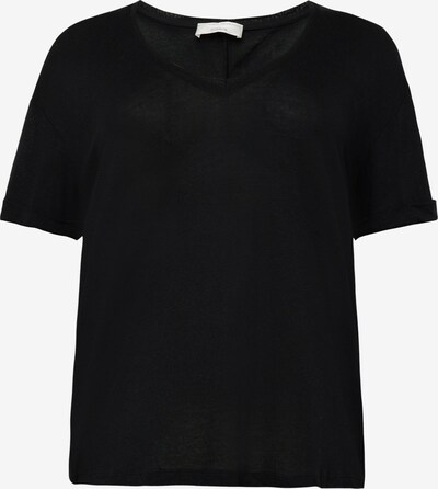 Guido Maria Kretschmer Curvy T-shirt 'Elanor' en noir, Vue avec produit