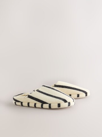 Next - Zapatillas de casa en beige