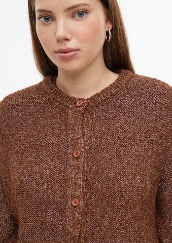 QS Knit cardigan in Brown
