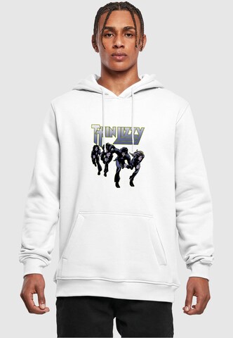 Sweat-shirt 'Thin Lizzy - TL Jailbreak' Merchcode en blanc : devant
