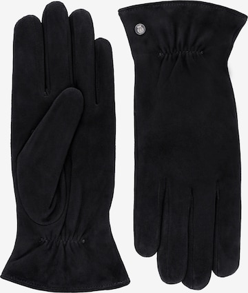 Gants 'STRASSBURG' Roeckl en noir : devant
