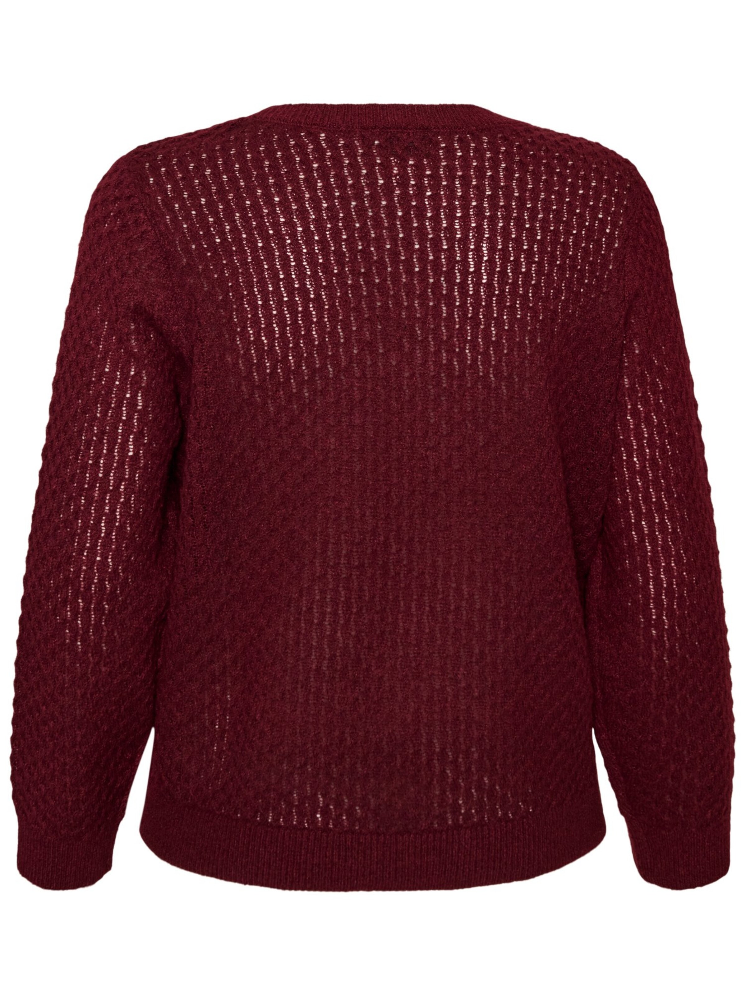 Pullover 'Flaya' di Zizzi in rosso