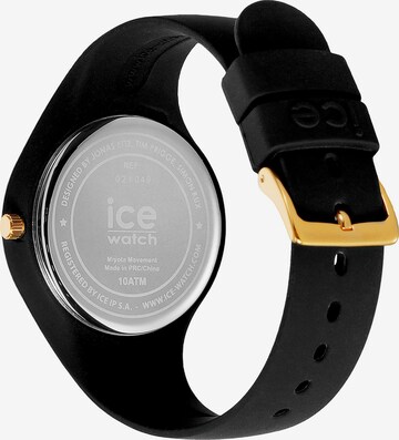 ICE WATCH Analoguhr in Schwarz