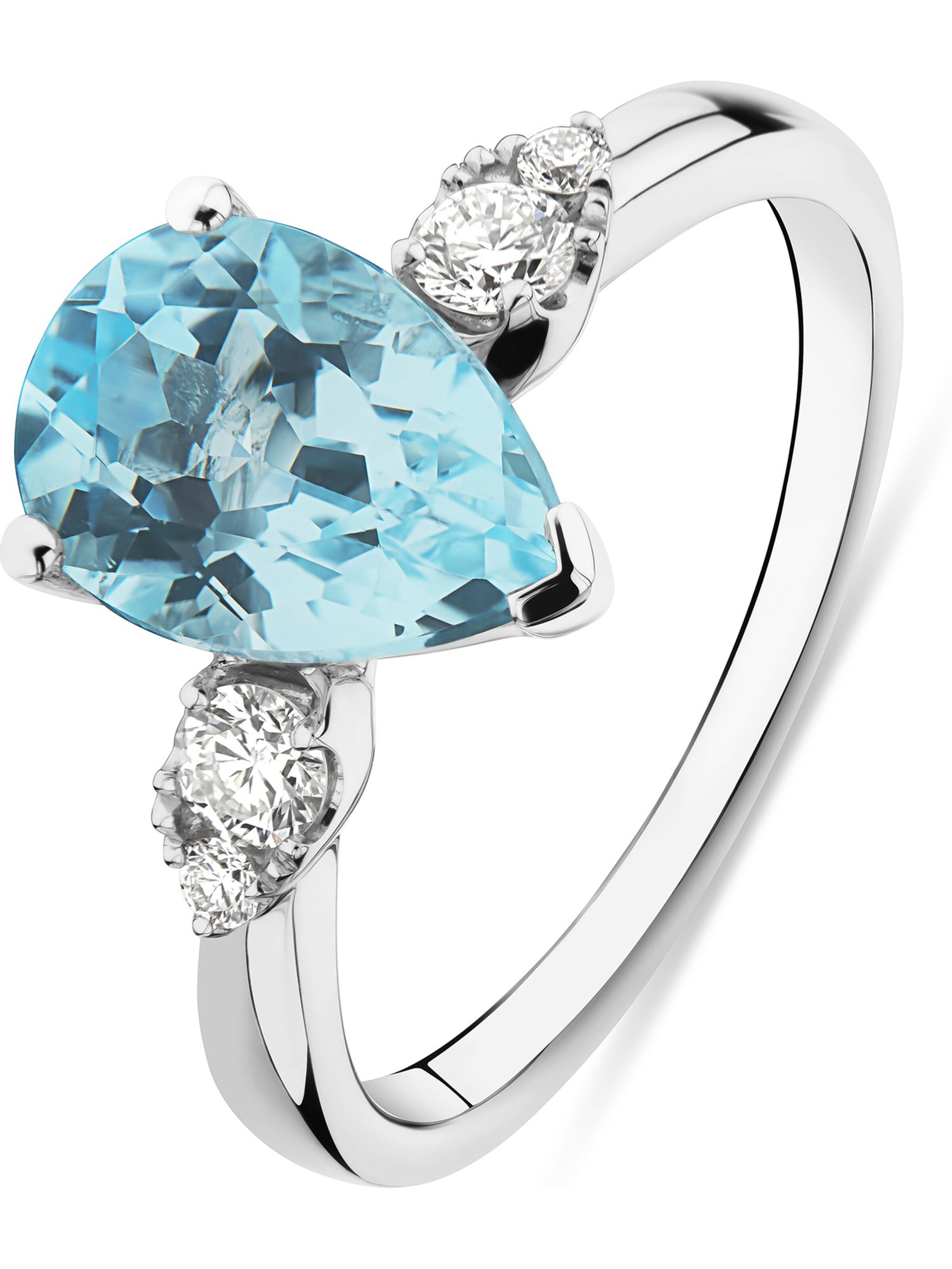 CHRIST Ring in Blue: front